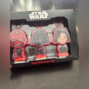 Star Wars Dark Side Trio Keychain Set - Red & Black